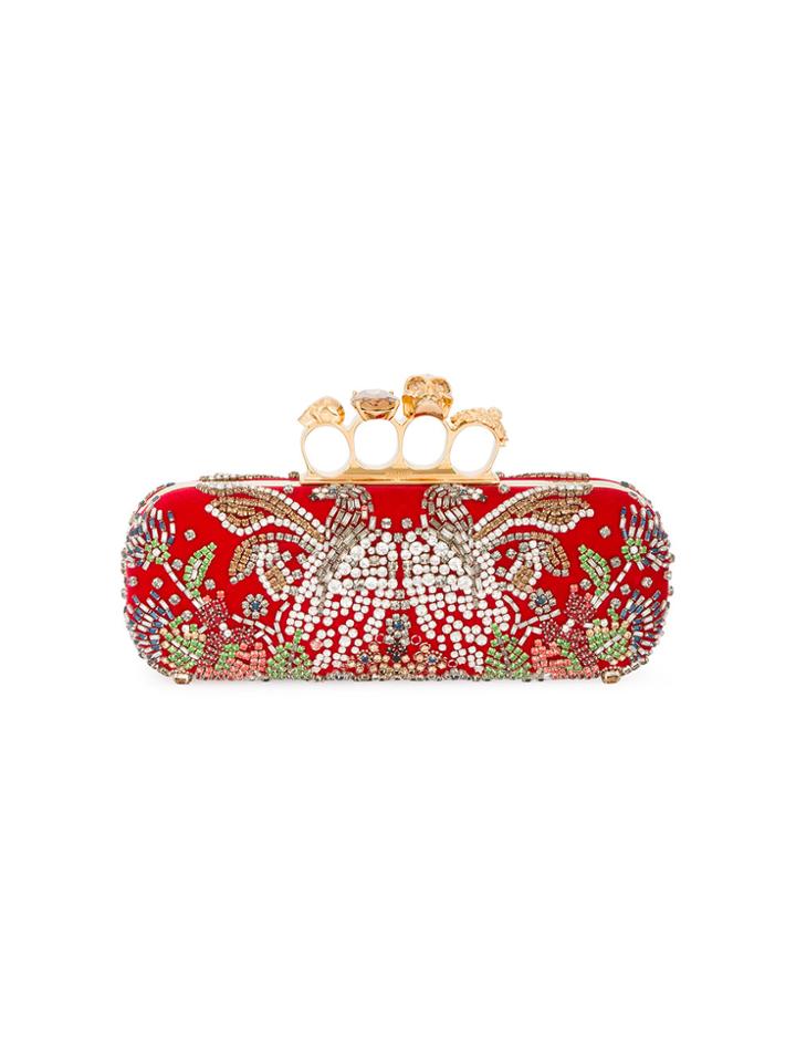 Alexander Mcqueen Knuckle Box Clutch - Multicolour