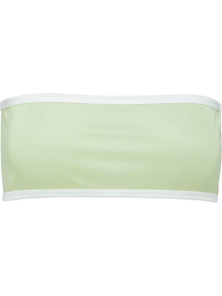Miu Miu Nylon Bandeau Top - Yellow