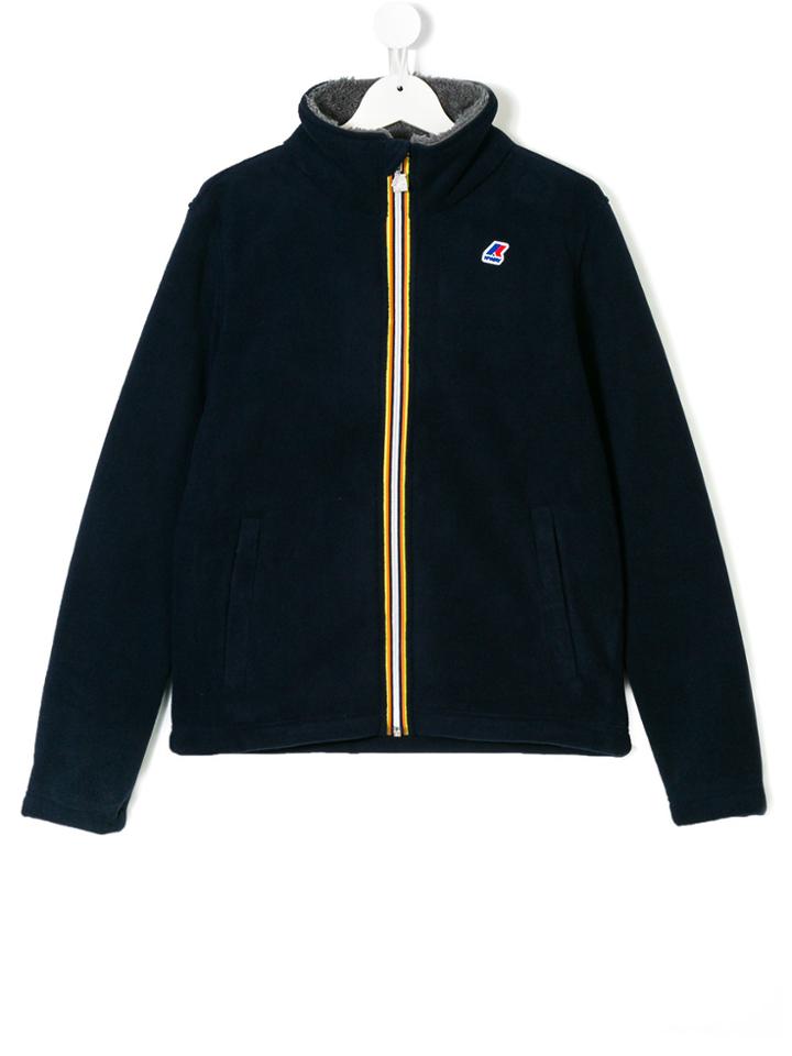K Way Kids Fleece Sweatshirt - Blue