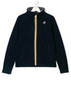 K Way Kids Fleece Sweatshirt - Blue