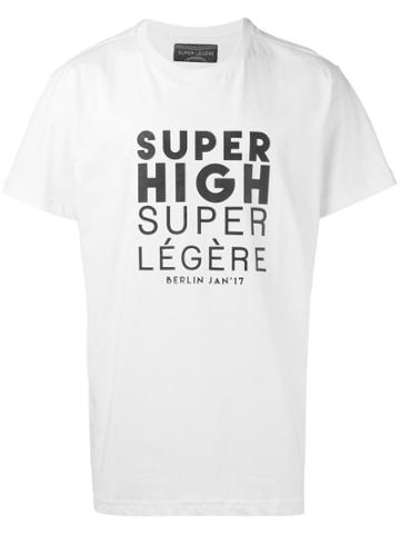 Super Légère Super High T-shirt - White