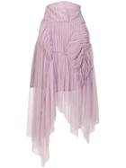 Preen By Thornton Bregazzi Eulalia Skirt - Pink & Purple