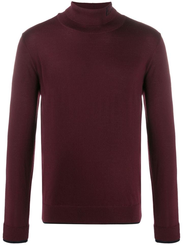 Emporio Armani Roll-neck Jumper - Red