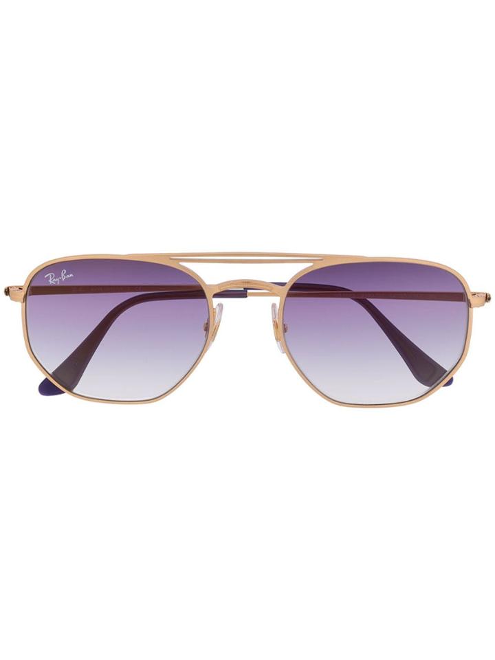 Ray-ban Marshal Gradient Sunglasses - Gold