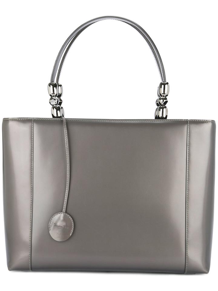 Christian Dior Vintage Maris Pearl Handbag - Grey