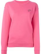 Mcq Alexander Mcqueen Swallow Sweatshirt, Women's, Size: Xs, Pink/purple, Cotton/polyester