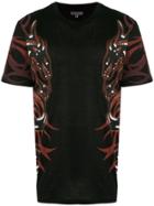 Lanvin Dragon Tribal-printed T-shirt - Black