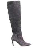 Parallèle Smooth Texture Boots - Grey