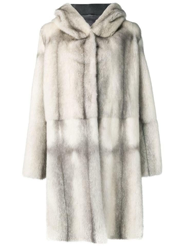 Liska Dawson Ii Fur Coat - Grey