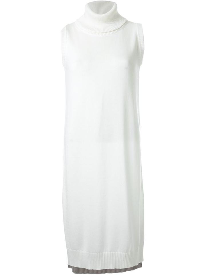 Loveless Sleeveless Knitted Midi Dress
