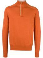 Loro Piana 'hopkins' Jumper, Men's, Size: 54, Yellow/orange, Silk