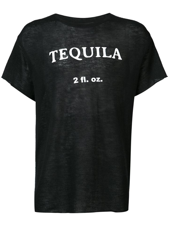 The Elder Statesman Tequila T-shirt - Black