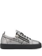 Giuseppe Zanotti Gail Low-top Sneakers - Silver