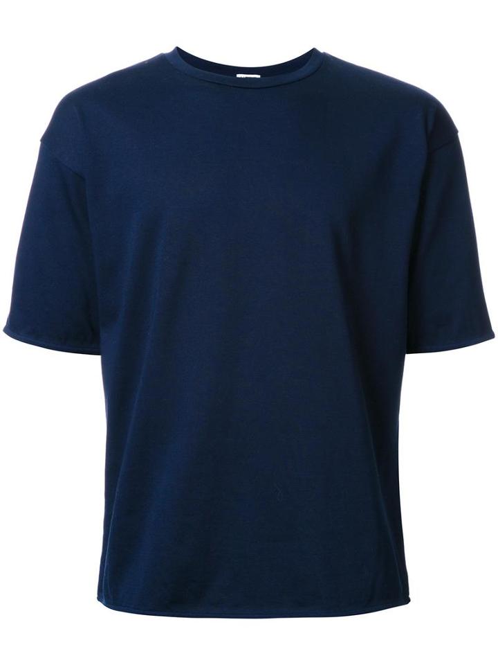 H Beauty & Youth. 'biarritz Forme' T-shirt, Men's, Size: Large, Blue, Cotton