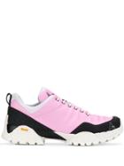 Roa Oblique Hiking Sneakers - Pink