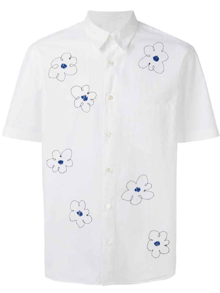 Jimi Roos Flowers Shirt - White