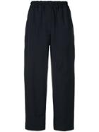 Christian Wijnants Paney Cropped Trousers - Blue