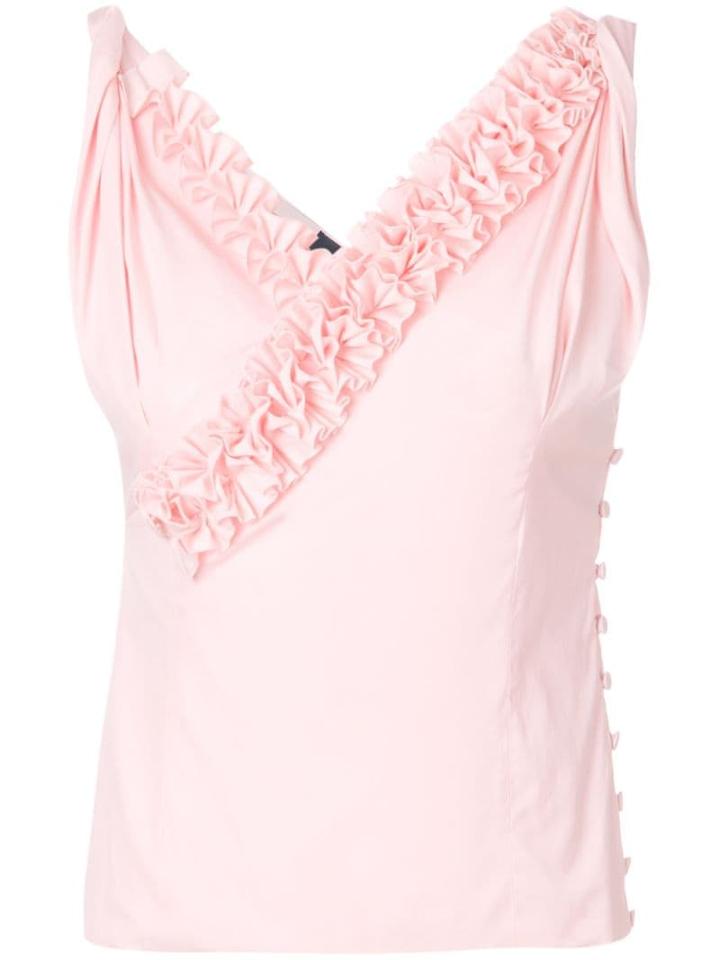 Jacquemus Ruffled Top - Pink