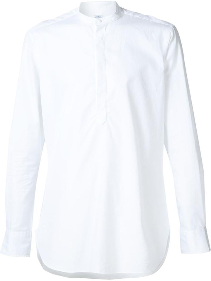 E. Tautz 'core Grandad' Button Down Shirt