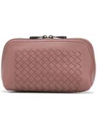 Bottega Veneta Zipped Make-up Bag - Pink