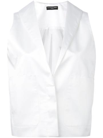 Alistair James - Conjouring Waistcoat - Women - Silk/polyester - 12, White, Silk/polyester
