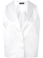 Alistair James - Conjouring Waistcoat - Women - Silk/polyester - 12, White, Silk/polyester