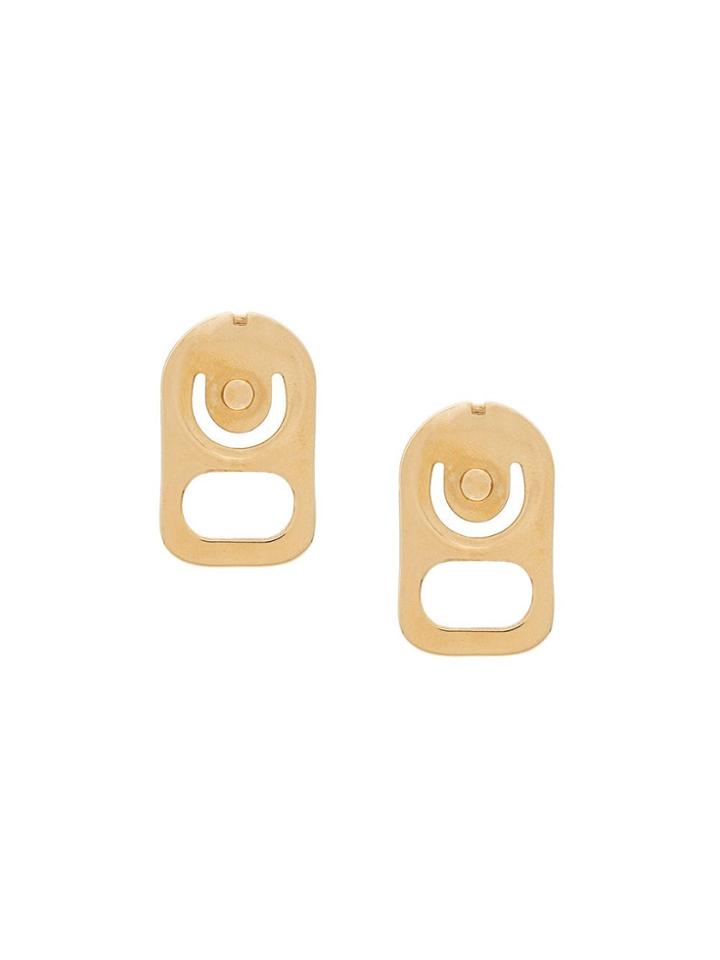 Ambush Can Top Earring - Gold