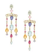 Dubini Theodora Chandelier 18kt Gold Earrings - Metallic