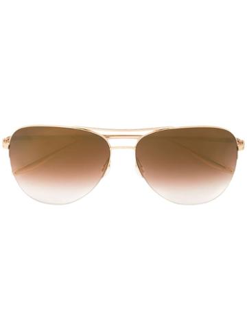 Barton Perreira Chevalier Sunglasses - Goldrush