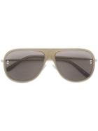 Stella Mccartney Eyewear Aviator-style Sunglasses - Neutrals