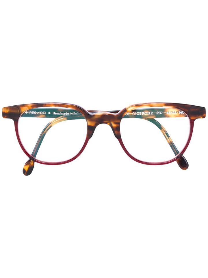Res Rei Cicerone Glasses - Brown