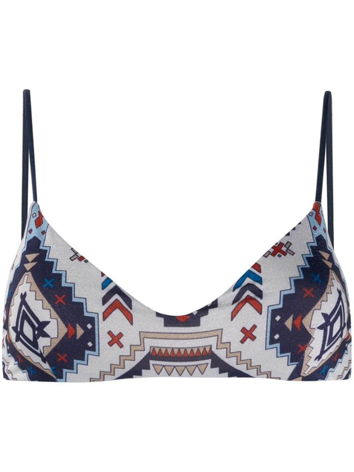 Mc2 Saint Barth May Bikini Top - Grey