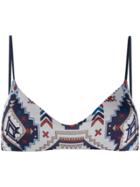 Mc2 Saint Barth May Bikini Top - Grey
