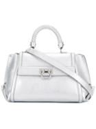 Salvatore Ferragamo - Sofia Tote - Women - Leather - One Size, Women's, Grey, Leather
