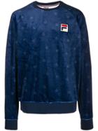 Fila Textured Sweatshirt - Blue