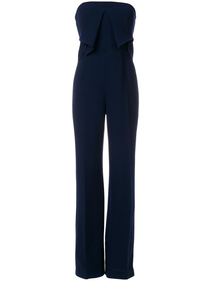 Roland Mouret Bandeau Jumpsuit - Blue