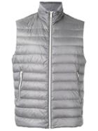 Fay - Padded Gilet - Men - Feather Down/polyamide/feather - L, Grey, Feather Down/polyamide/feather