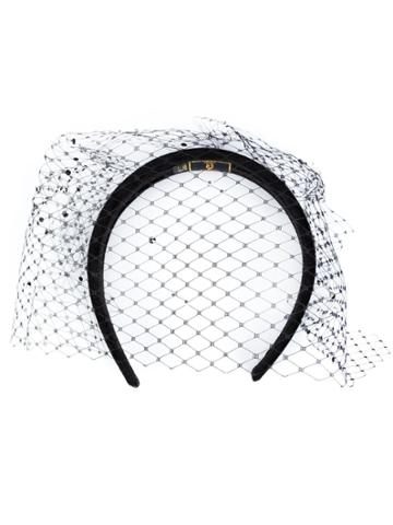 Piers Atkinson Veil Hairband - Black