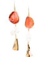 Carolina Herrera Stones Drop Earrings - Multicolour