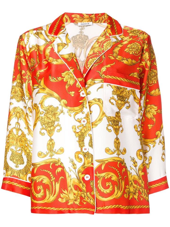 P.a.r.o.s.h. Socrate Shirt - Orange