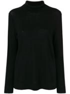 Pringle Of Scotland Classic Roll Neck Sweater - Black