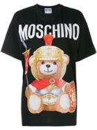 Moschino Teddy Gladiator Print T-shirt - Black