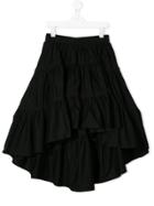 Monnalisa Frill Layered Skirt - Black
