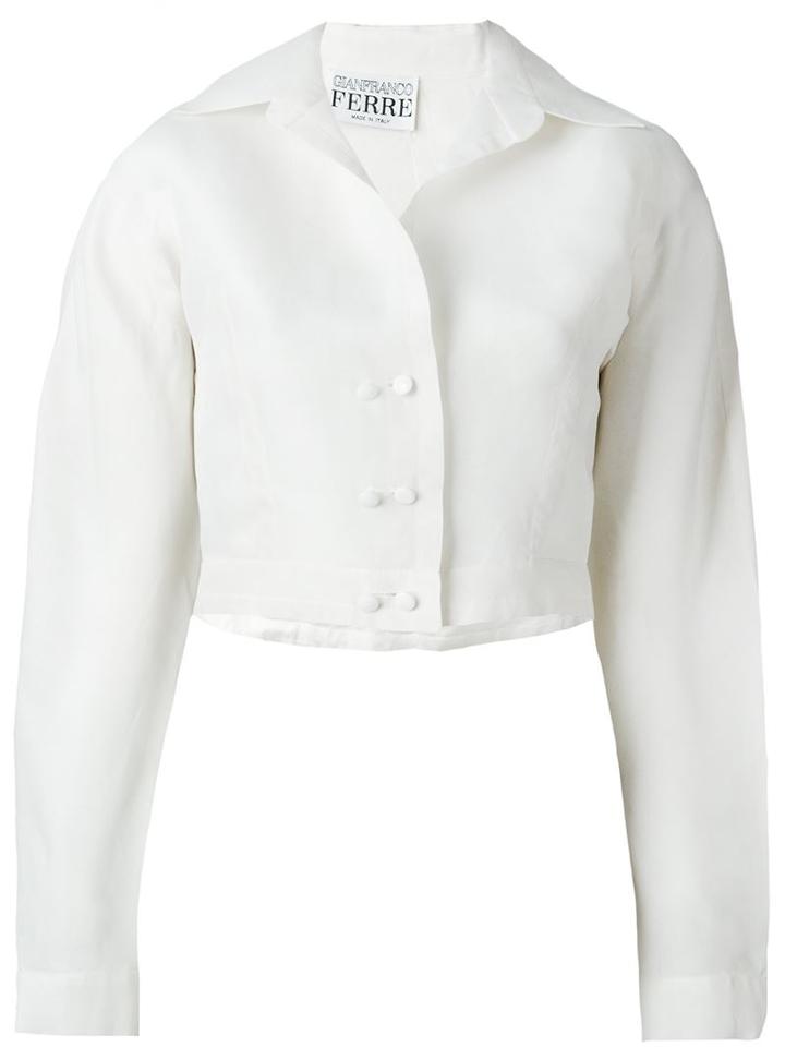 Gianfranco Ferre Vintage Crop Jacket