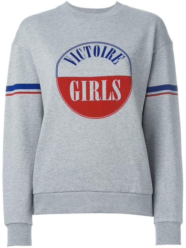 Être Cécile 'victoire Girls' Sweatshirt, Women's, Size: Medium, Grey, Cotton