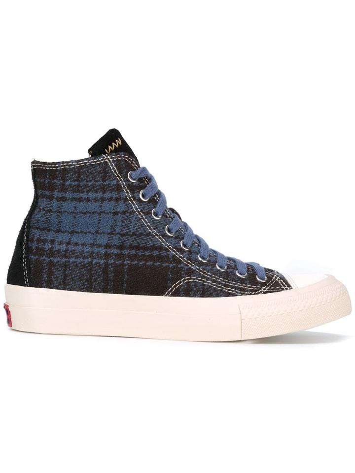 Visvim 'skagway Hi' Hi-top Sneakers - Blue