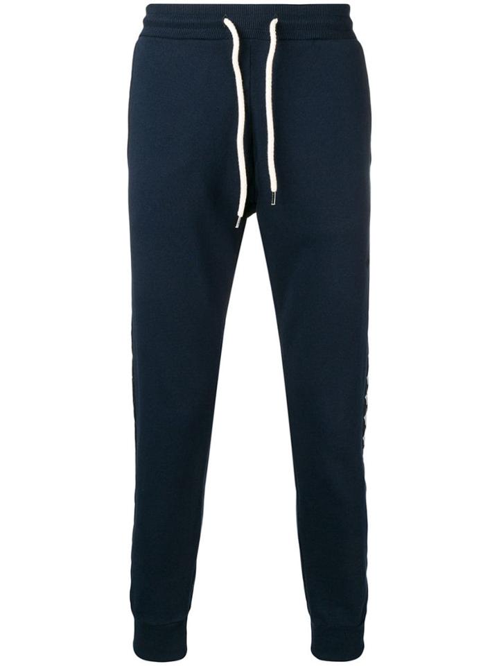 Macchia J Drawstring Waist Trousers - Blue