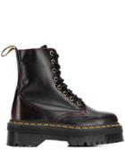 Dr. Martens Lace-up Ankle Boots - Red