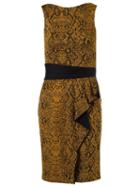 Tufi Duek Knit Dress, Women's, Size: Pp, Yellow/orange, Viscose