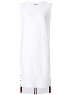 Thom Browne Stripe Detail Dress - White